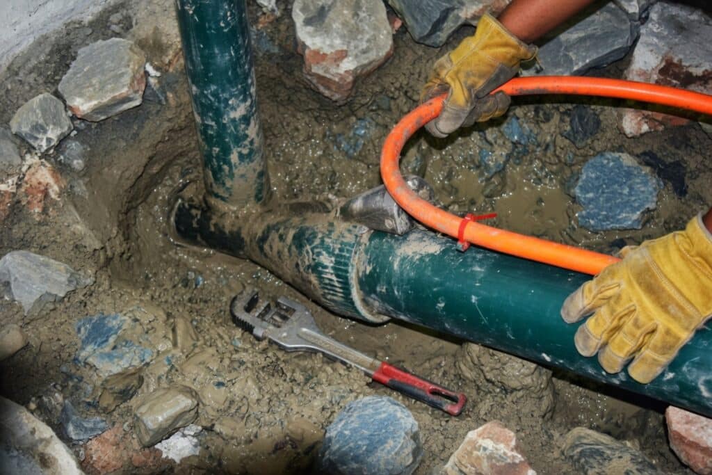 pipe bursting in high wycombe drain station